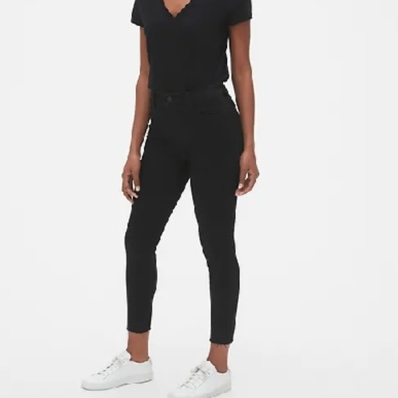 NWT Gap Sculpt High Rise Skinny Ankle Jeans 6 D768 - Picture 5 of 7